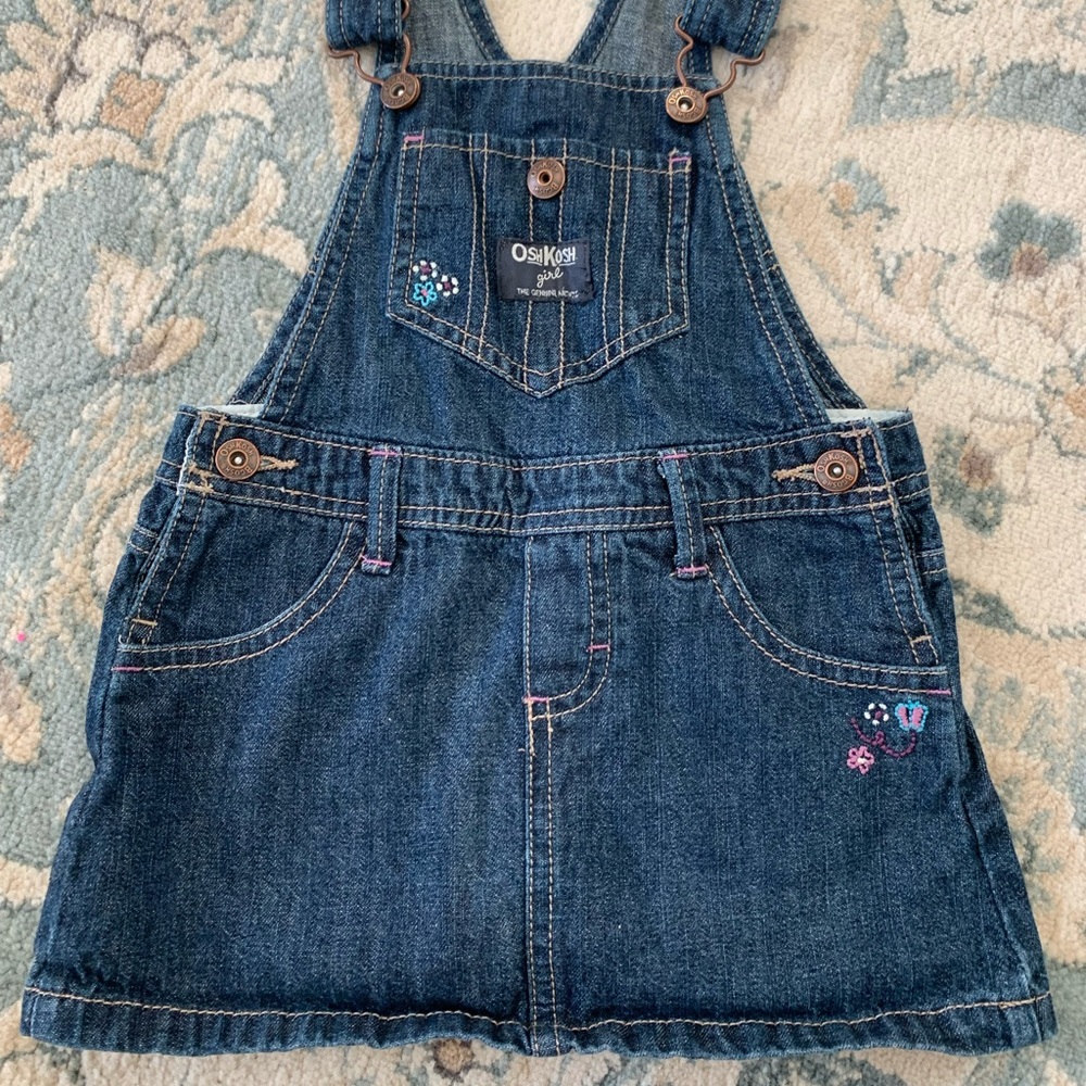 2T Oshkosh B’gosh skirt overalls